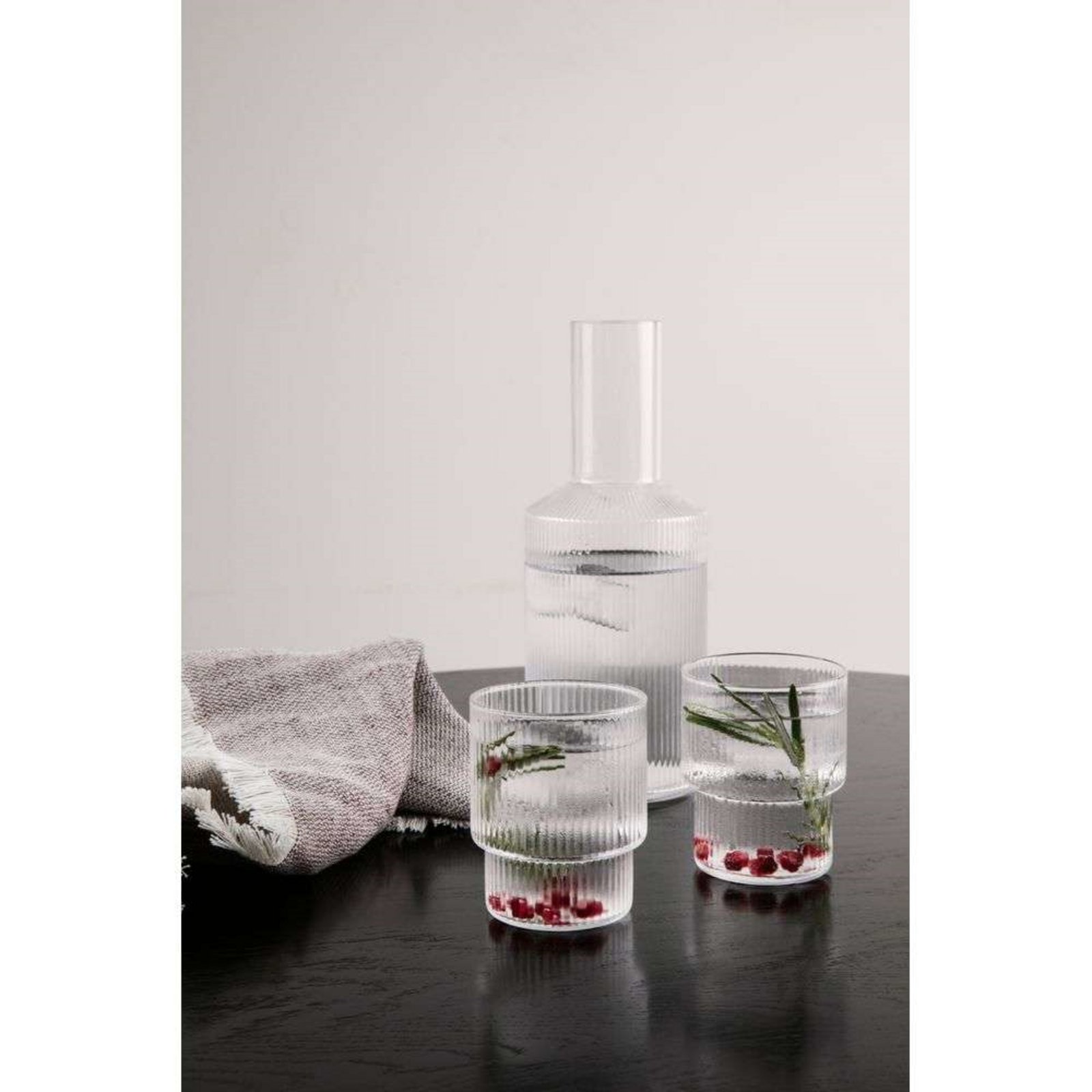 Ripple Carafe Clear - ferm LIVING