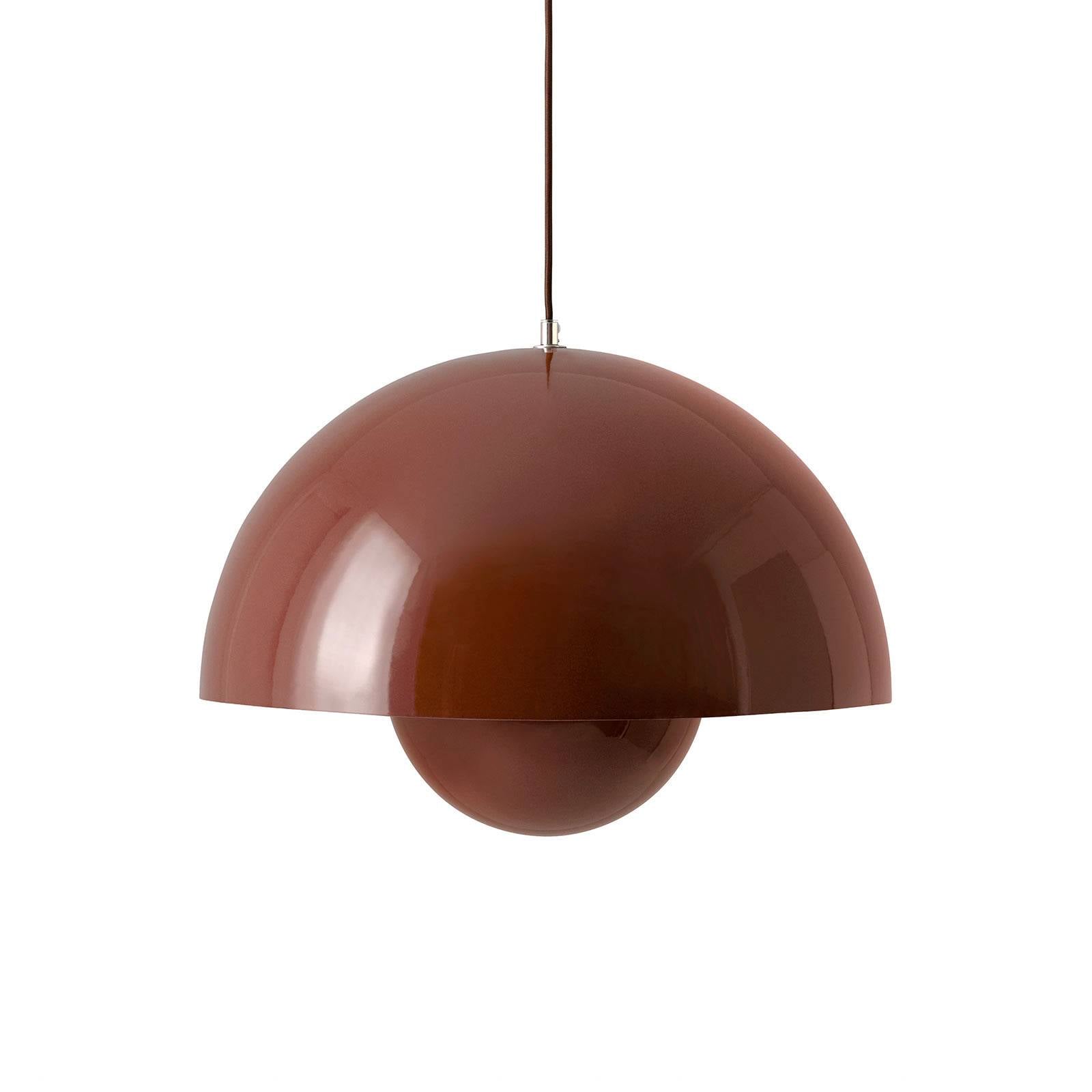 &Tradition Flowerpot VP2 pendel 50 rödbrun