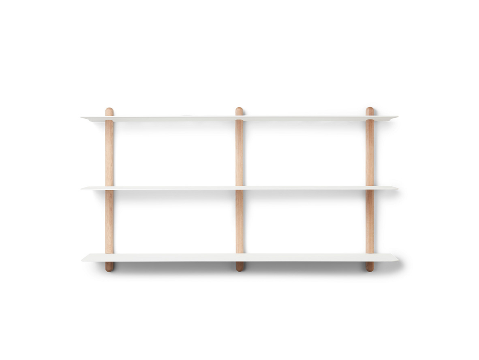 Nivo Shelf Large D Lumină Stejar/Alb - GEJST