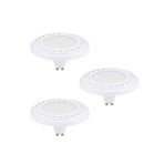 3-pack Bombilla LED 9W (700lm) 3000K Blanco ES111 - Nowodvorski