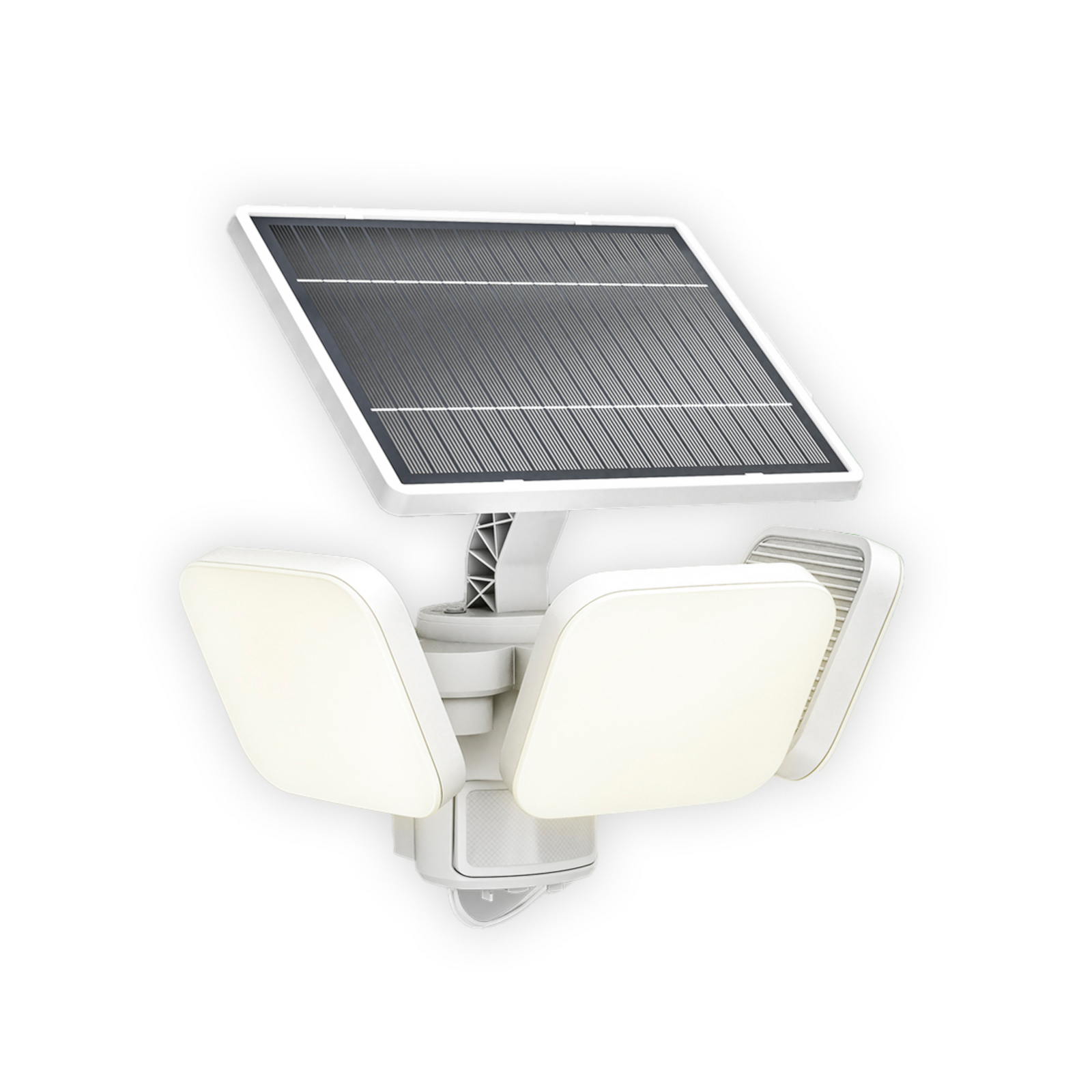 Lampada LED solare Philips Zyren, bianca, 3.000 K, con sensore, IP65