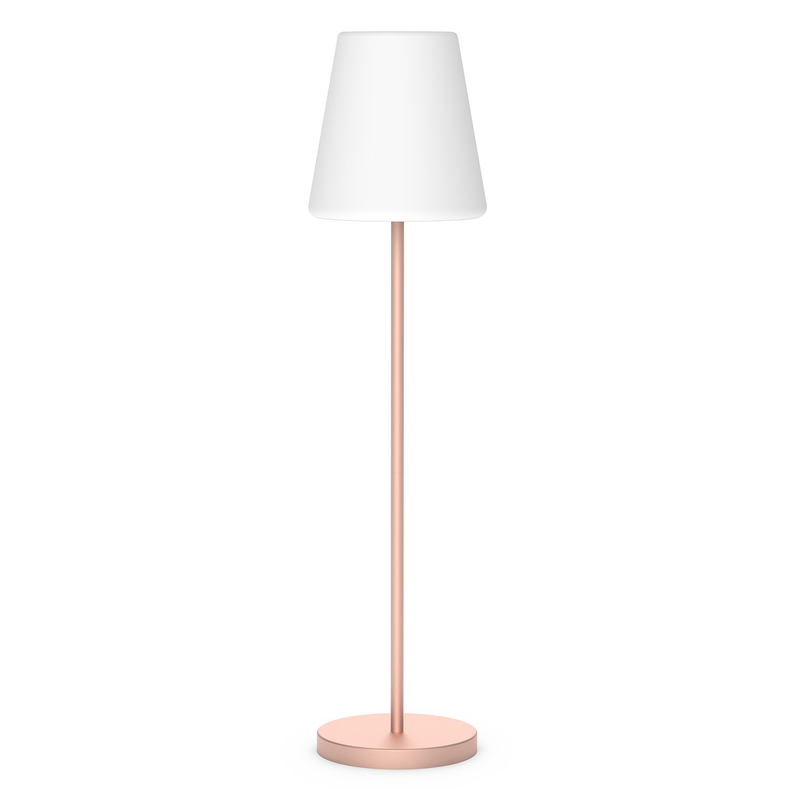 Newgarden Lola Slim 180 LED lámpara pie oro rosa