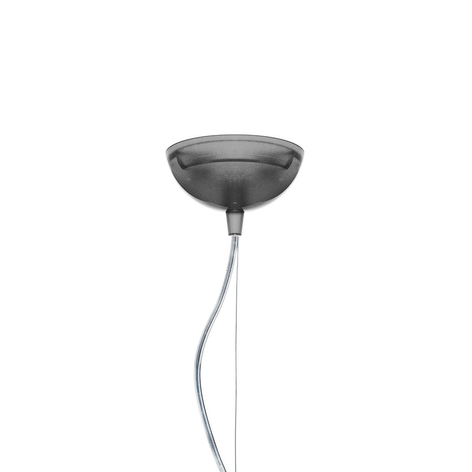 Lámpara colgante LED de diseño Planet gris ahumado