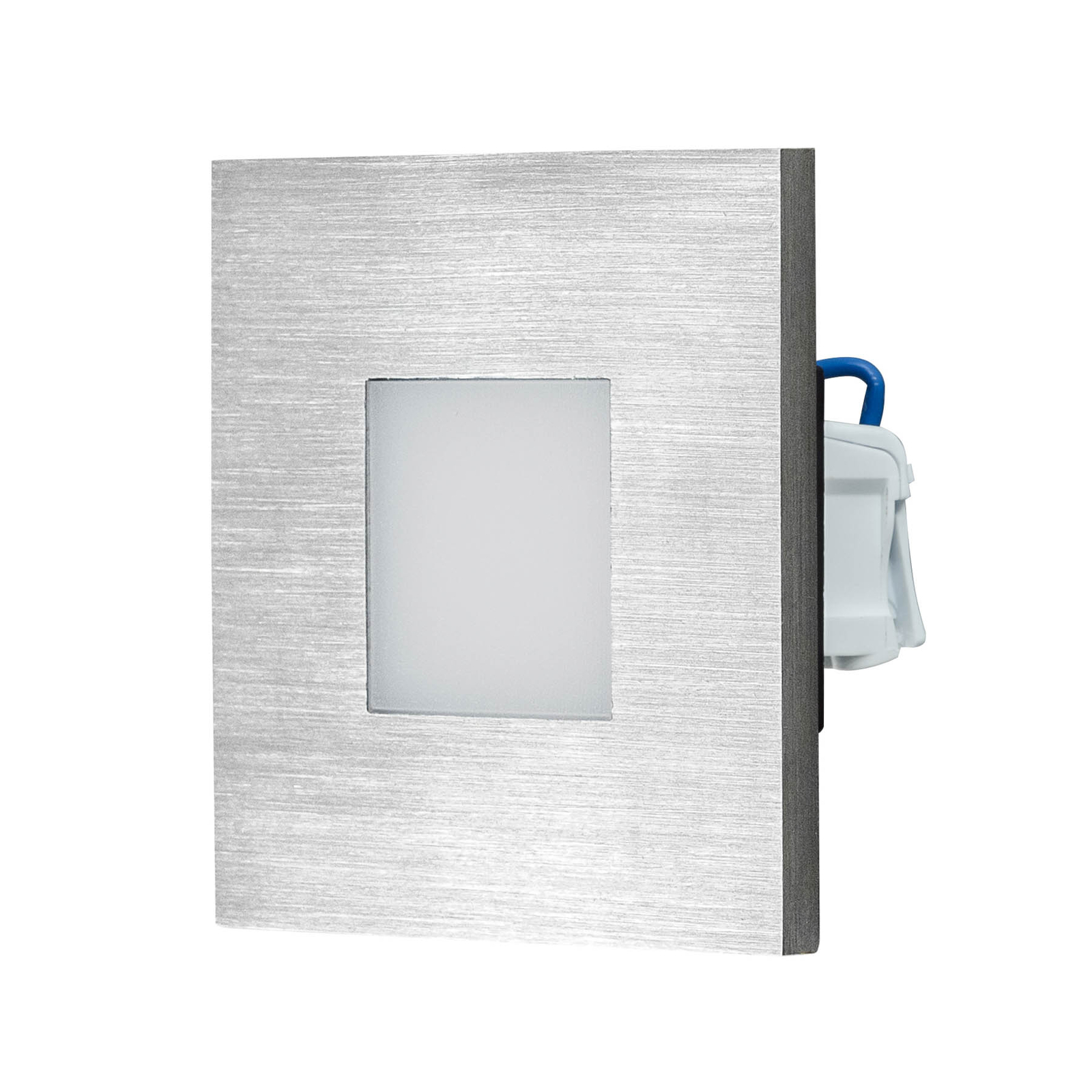 EVN LQ230 LED incasso muro luce diretta acciaio