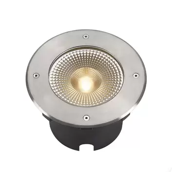 Spot extérieur encastrable LED Aluminium rond D.130 IP 67 Blanc chaud 380  lumens - ARLUX, 1407221, Jardin, terrasse et aménagement extérieur