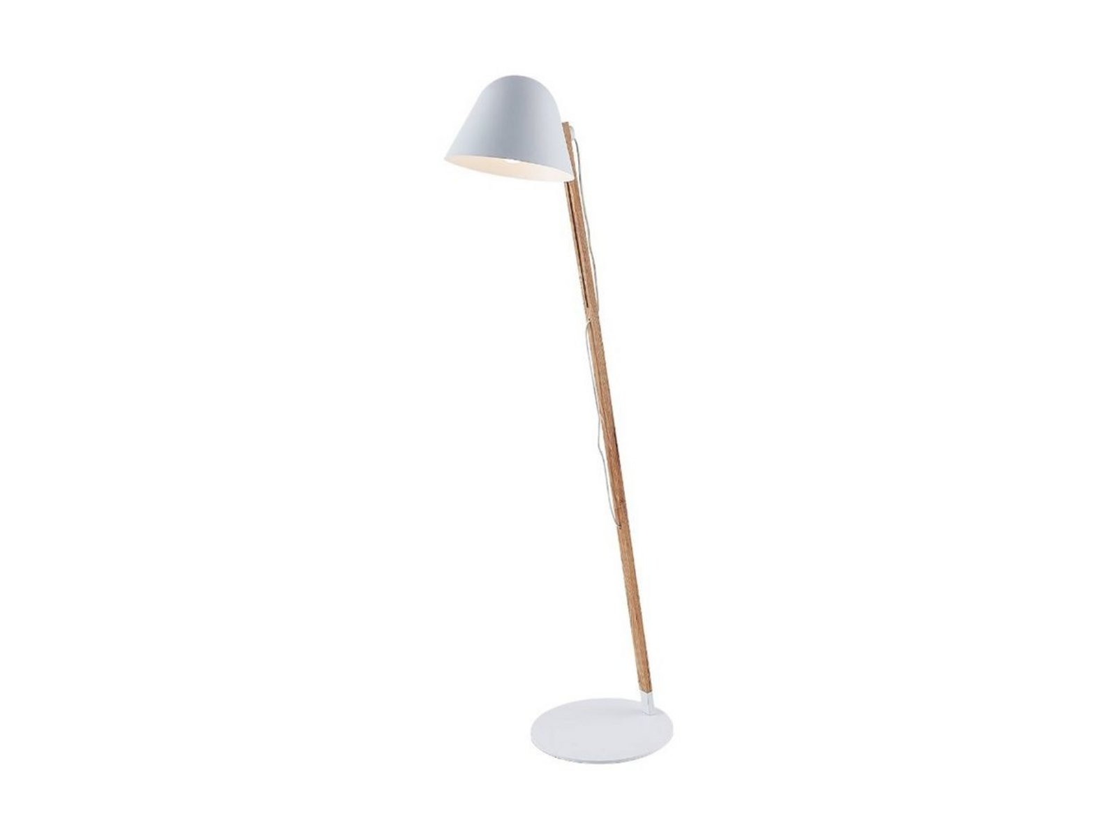 Tetja Golvlampa White/Light Wood - Lindby