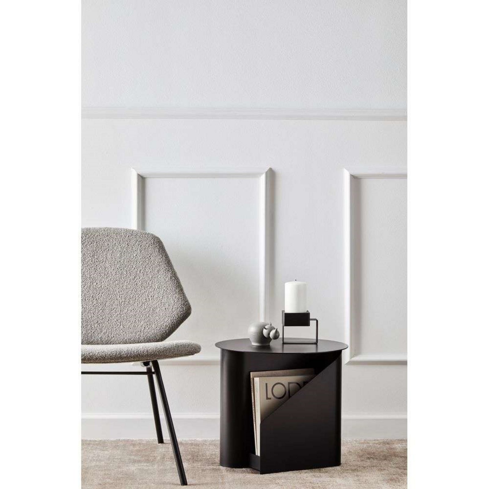 Sentrum Side Table Black - Woud