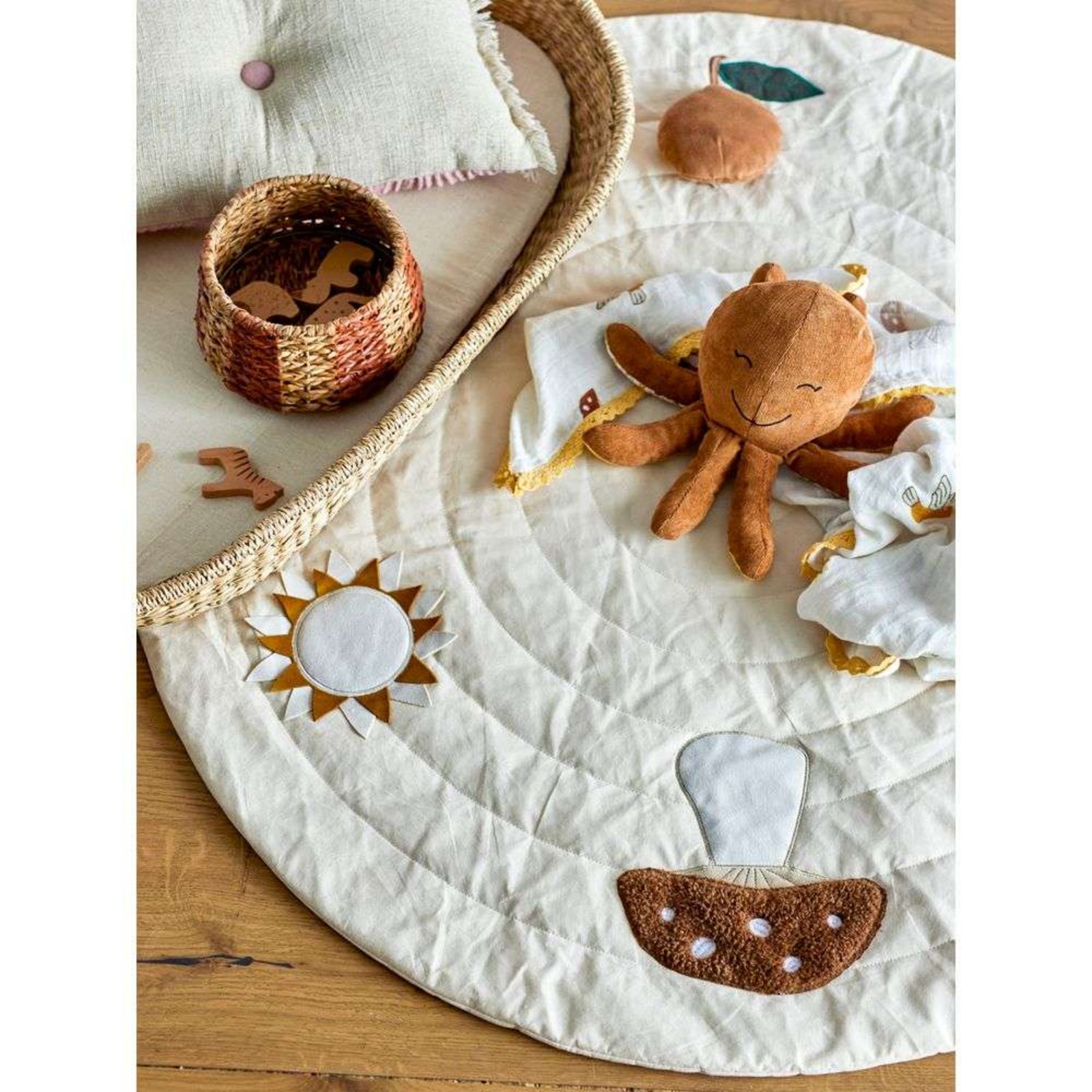 Agnes Play Mat White - Bloomingville