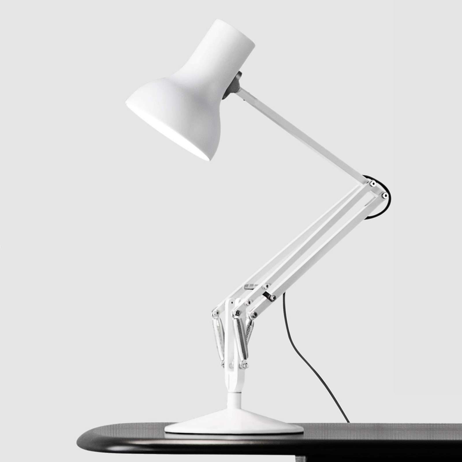 Anglepoise Type 75 Mini lampă de masă alb alpin - Studiu / Birou - Design industrial - Metal