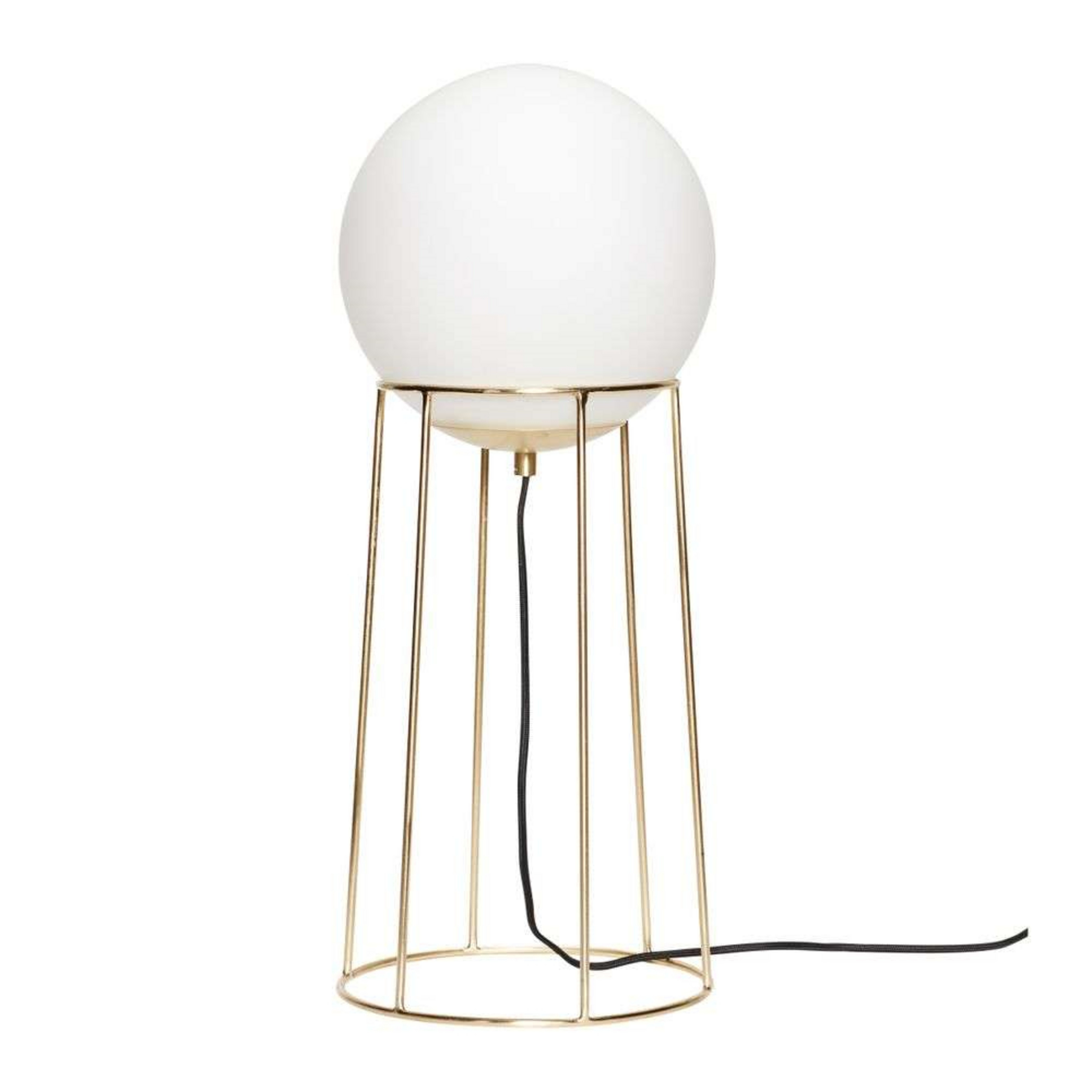 Balance Lampadaire L Brass/White - Hübsch