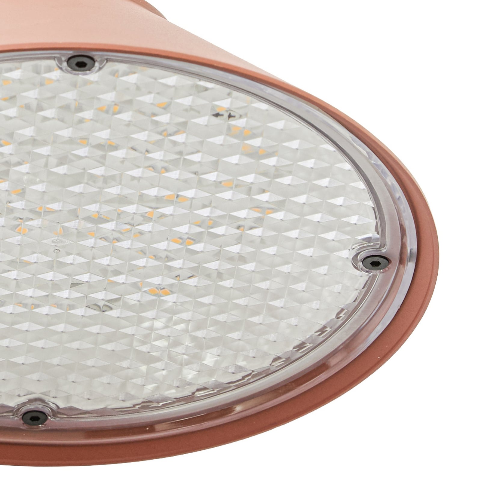 Capelo LED staklena svjetiljka na stalku, u zemljanim tonovima, visina 78 cm,
