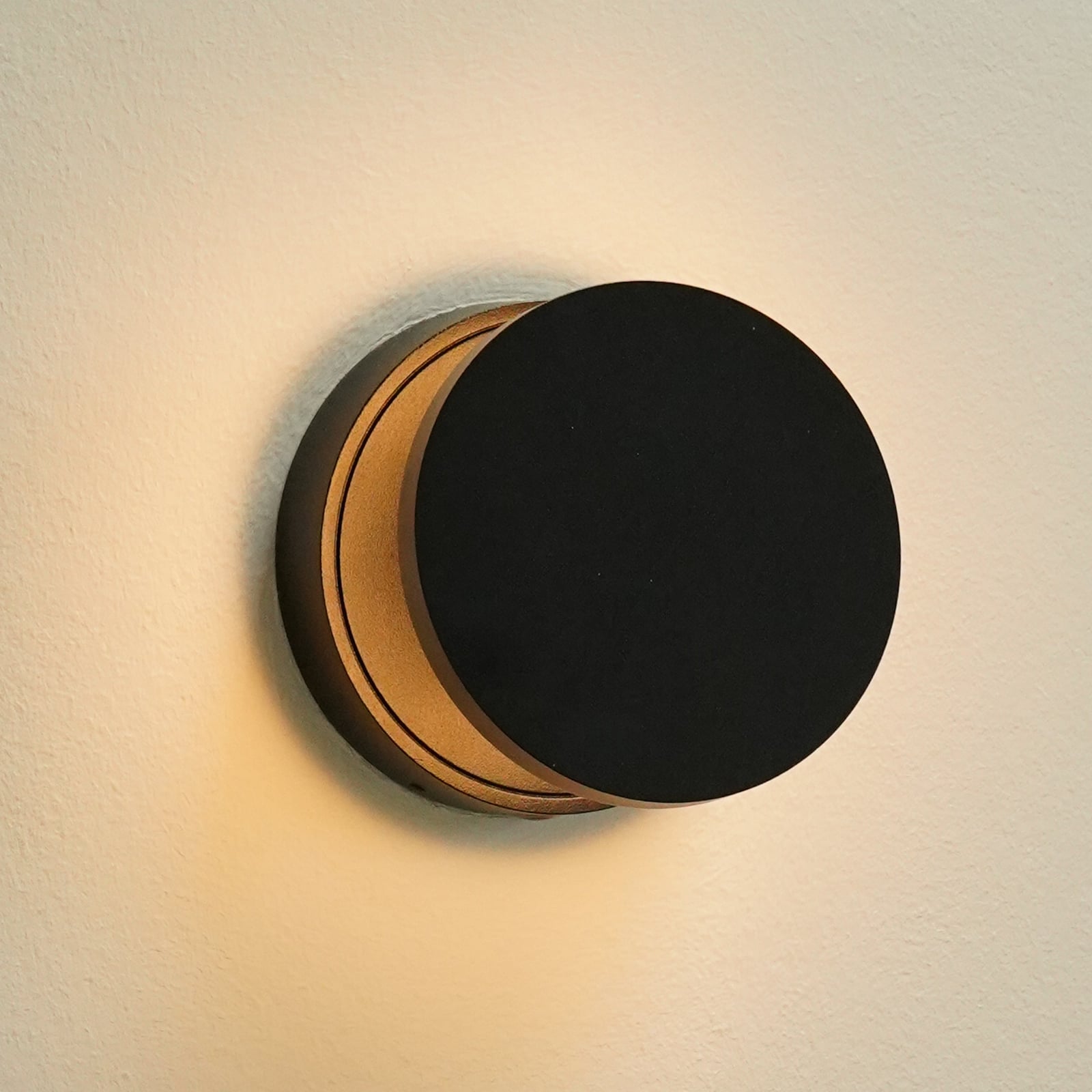 Dot W120 Wandleuchte Schwarz - Antidark Dot W120 Wandleuchte Schwarz - Antidark