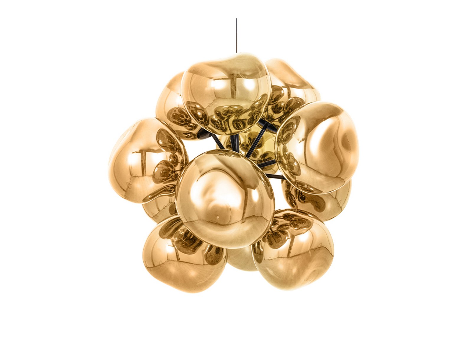 Melt Burst Candelabro Gold - Tom Dixon