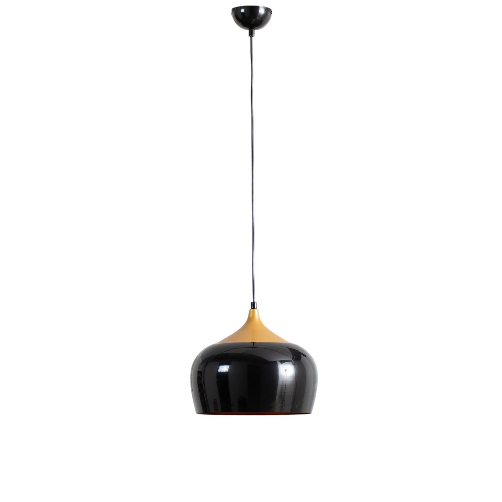 Hängeleuchte Berceste 212-S Ø30cm schwarz/gold