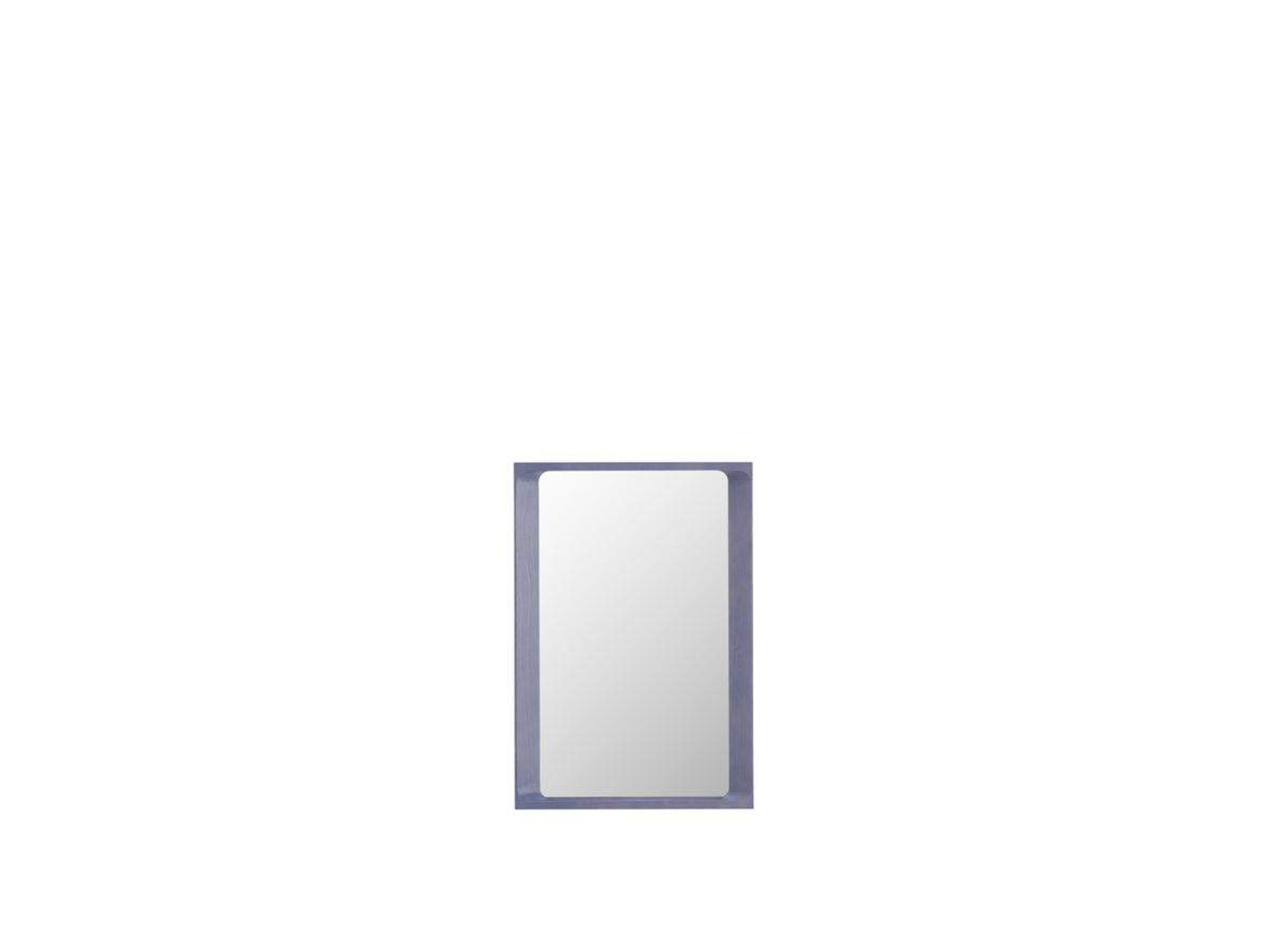 Arced Mirror 80x55 Light Lilac - Muuto