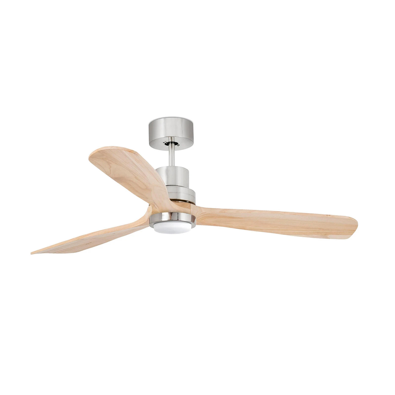 Deckenventilator Lantau L LED nickel/kiefer hell