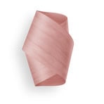 LZF vegglampe Orbit, lys rosa, bredde 19 cm, tre