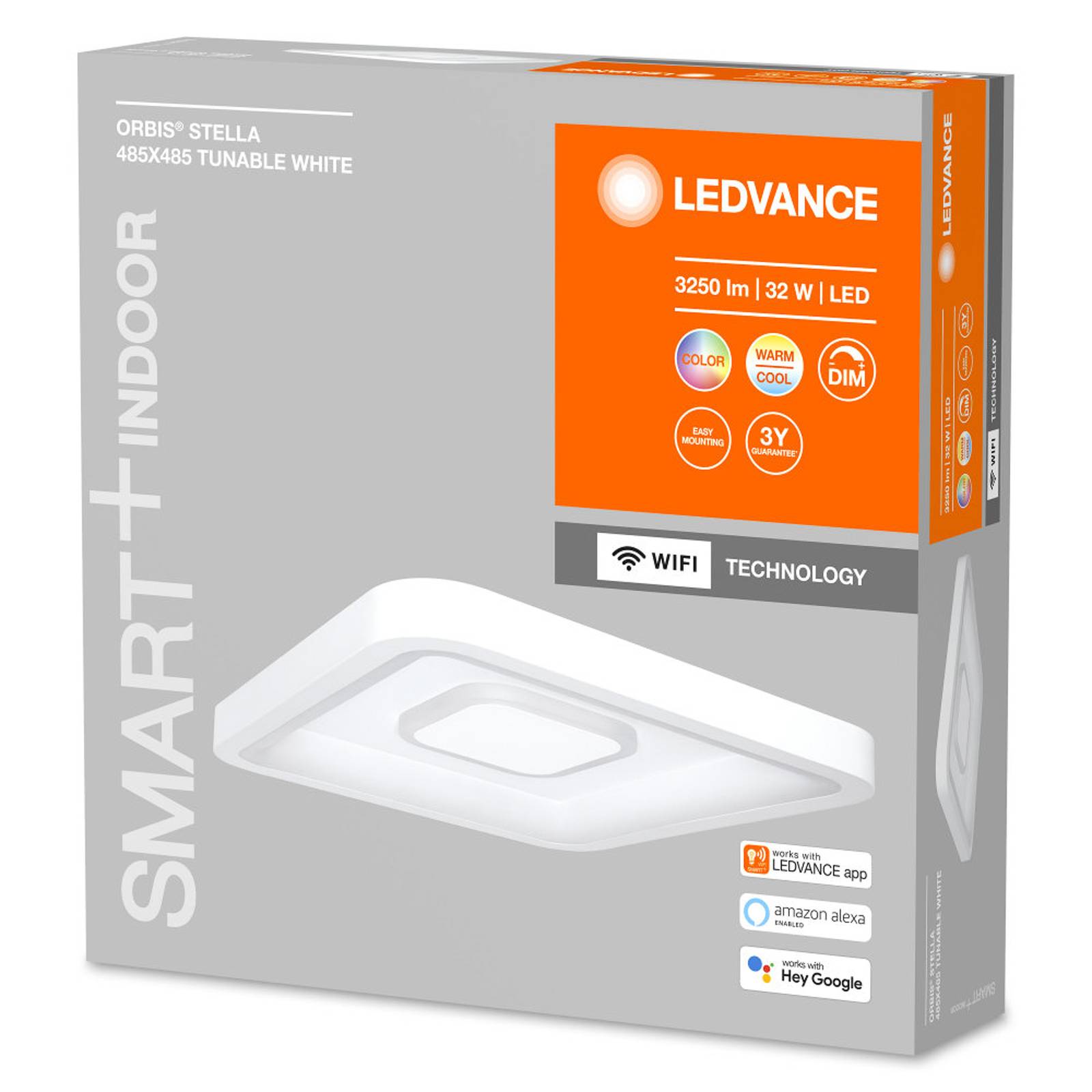 LEDVANCE SMART+ WiFi Orbis Stella lampa sufitowa