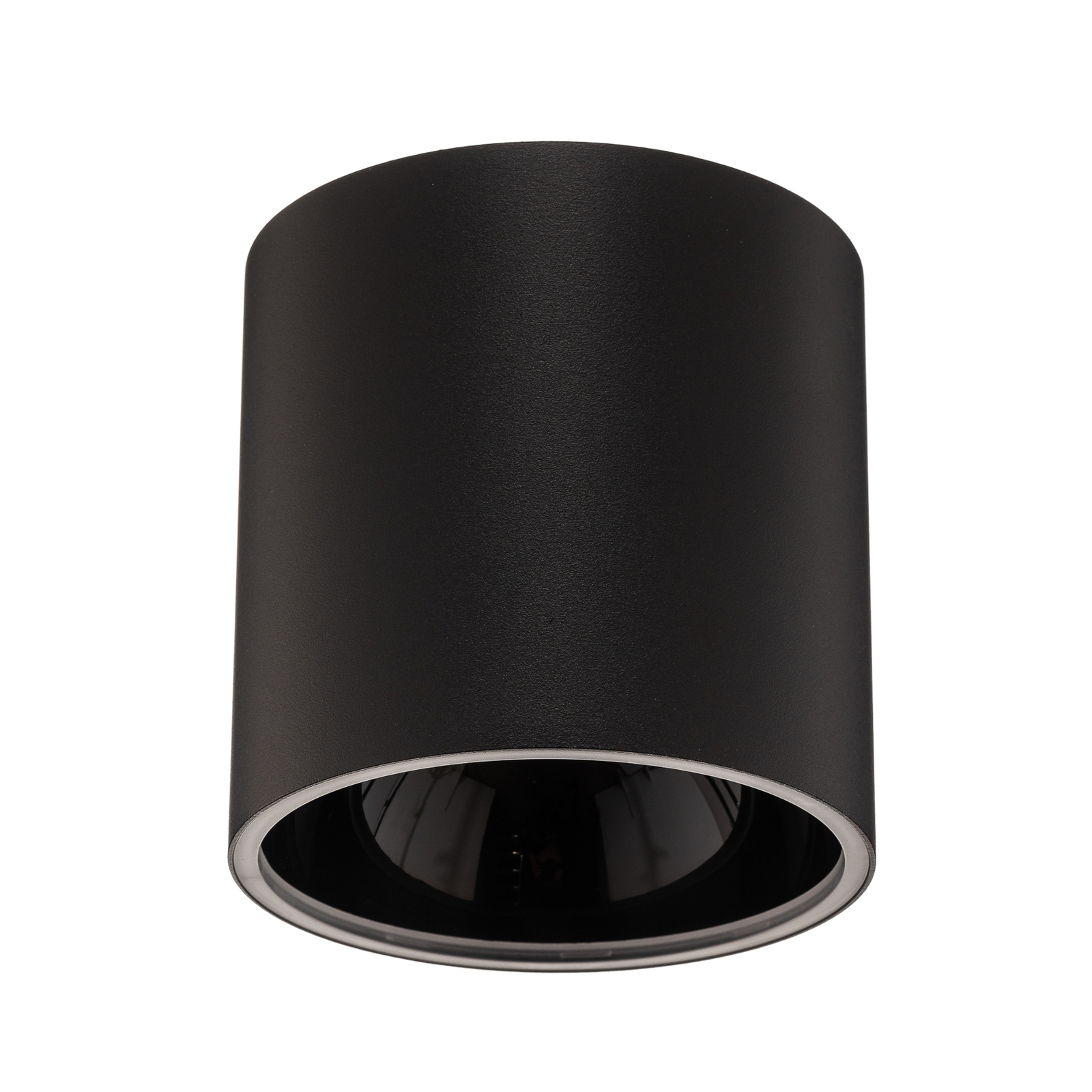 Downlight Halo, schwarz/schwarz