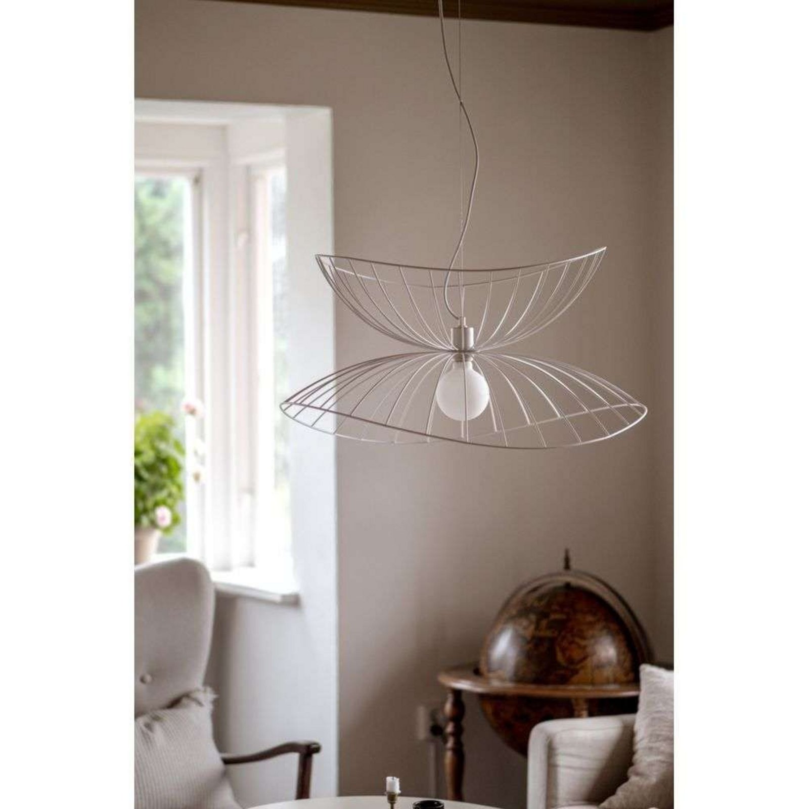 Globen Lighting Pendelleuchte RAY, weiß, Ø 70 cm Globen Lighting Pendelleuchte RAY, weiß, Ø 70 cm