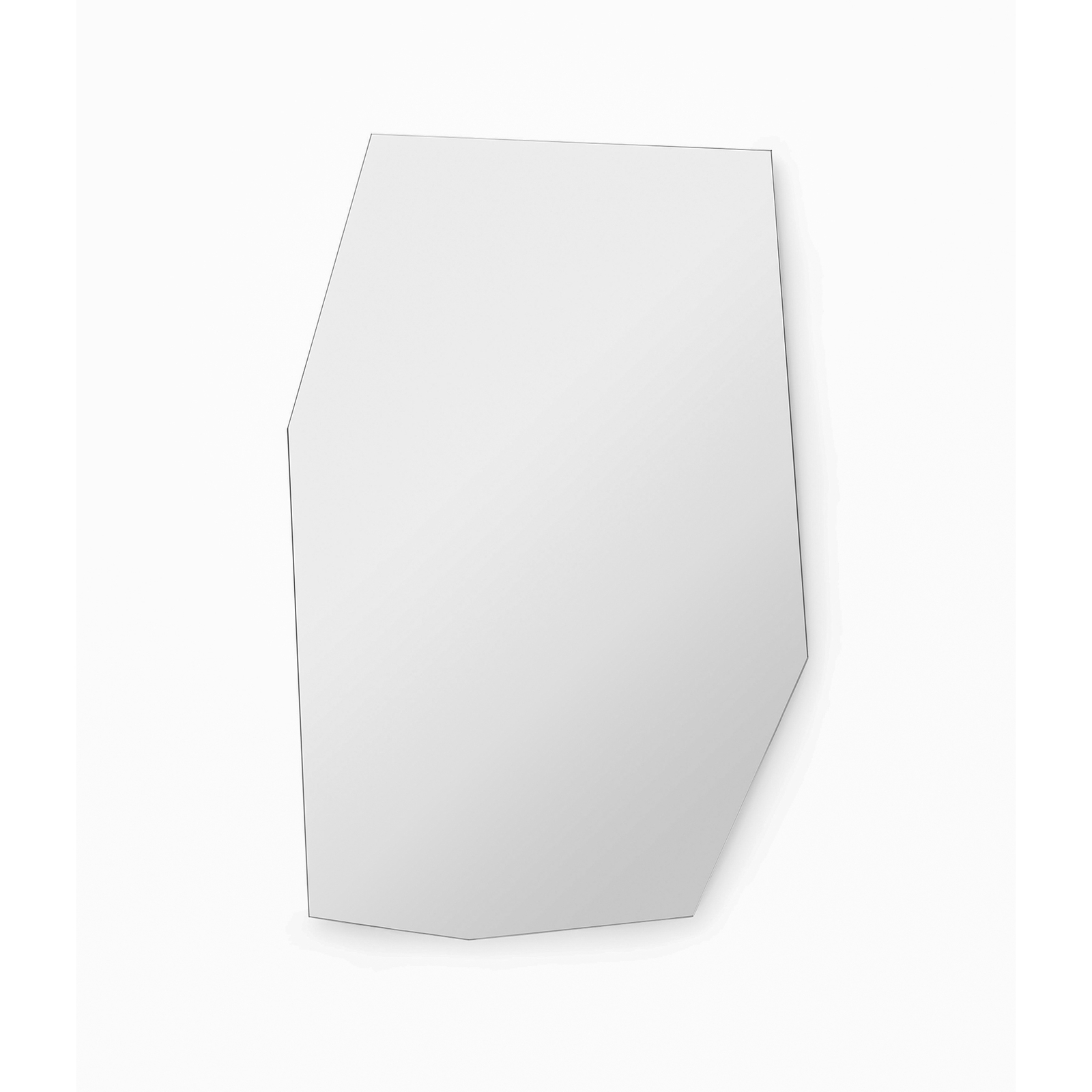 ferm LIVING Shard spiegel, hoogte 76,4 cm, glas, hout