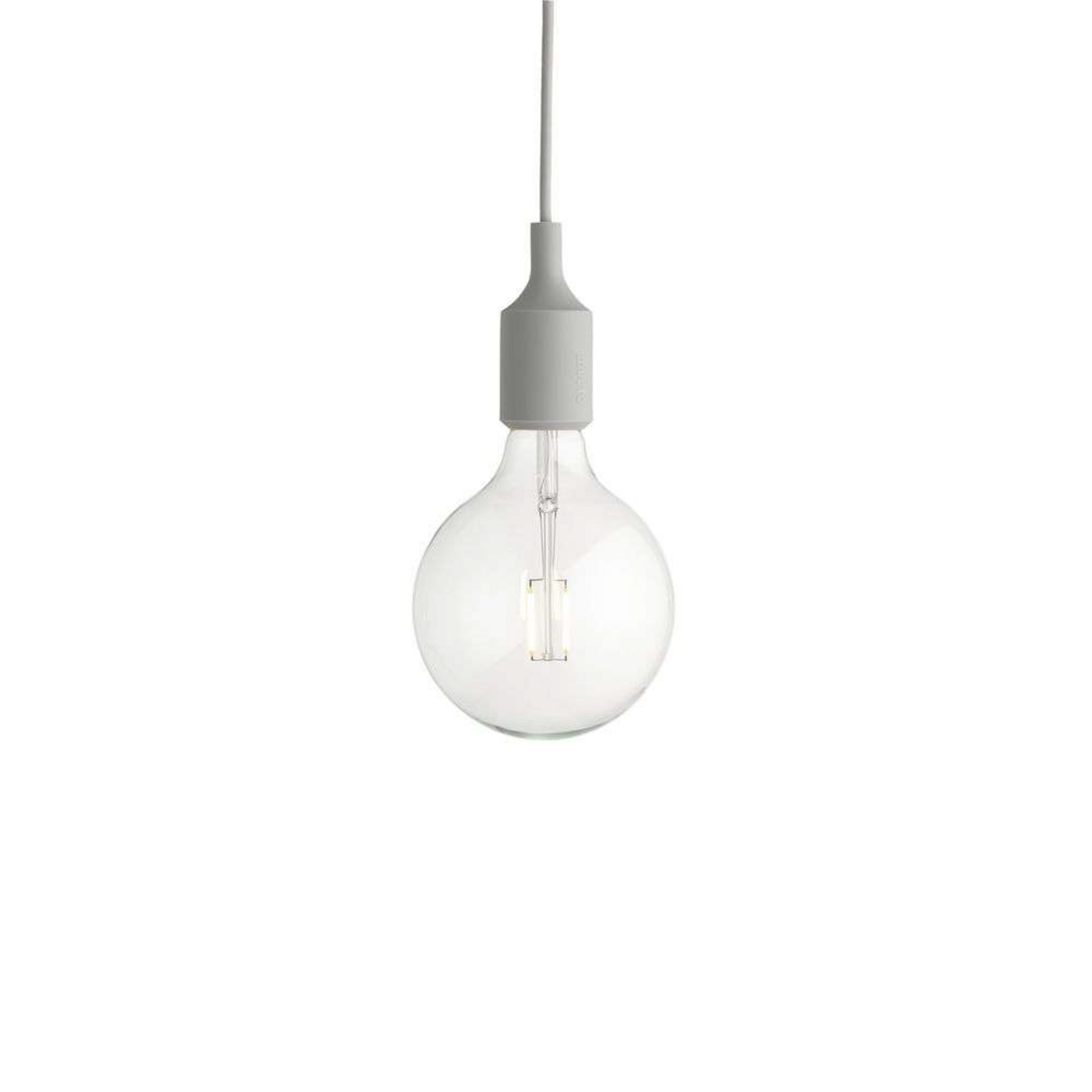 E27 Pendelleuchte Light Grey - Muuto