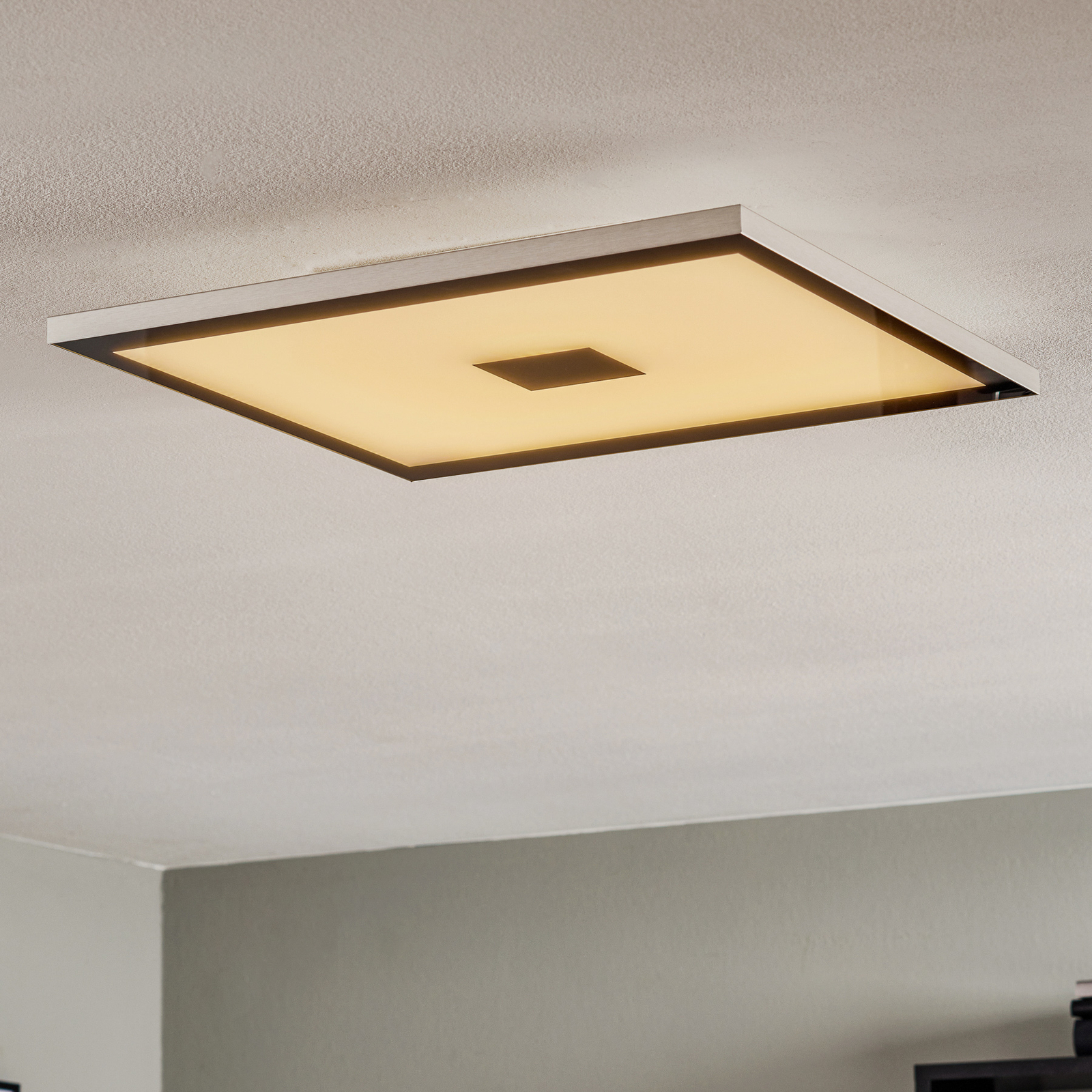 Lampada LED da soffitto quadrata Zen Color Control