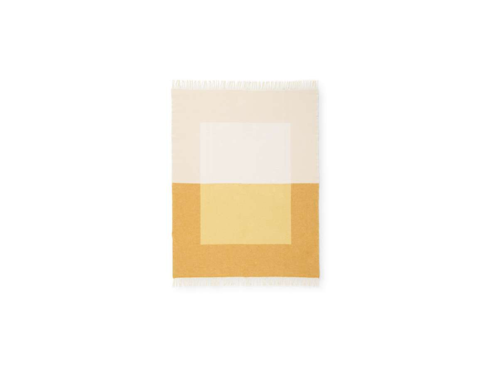 Echo Throw Blanket 130X170 Yellow - Northern