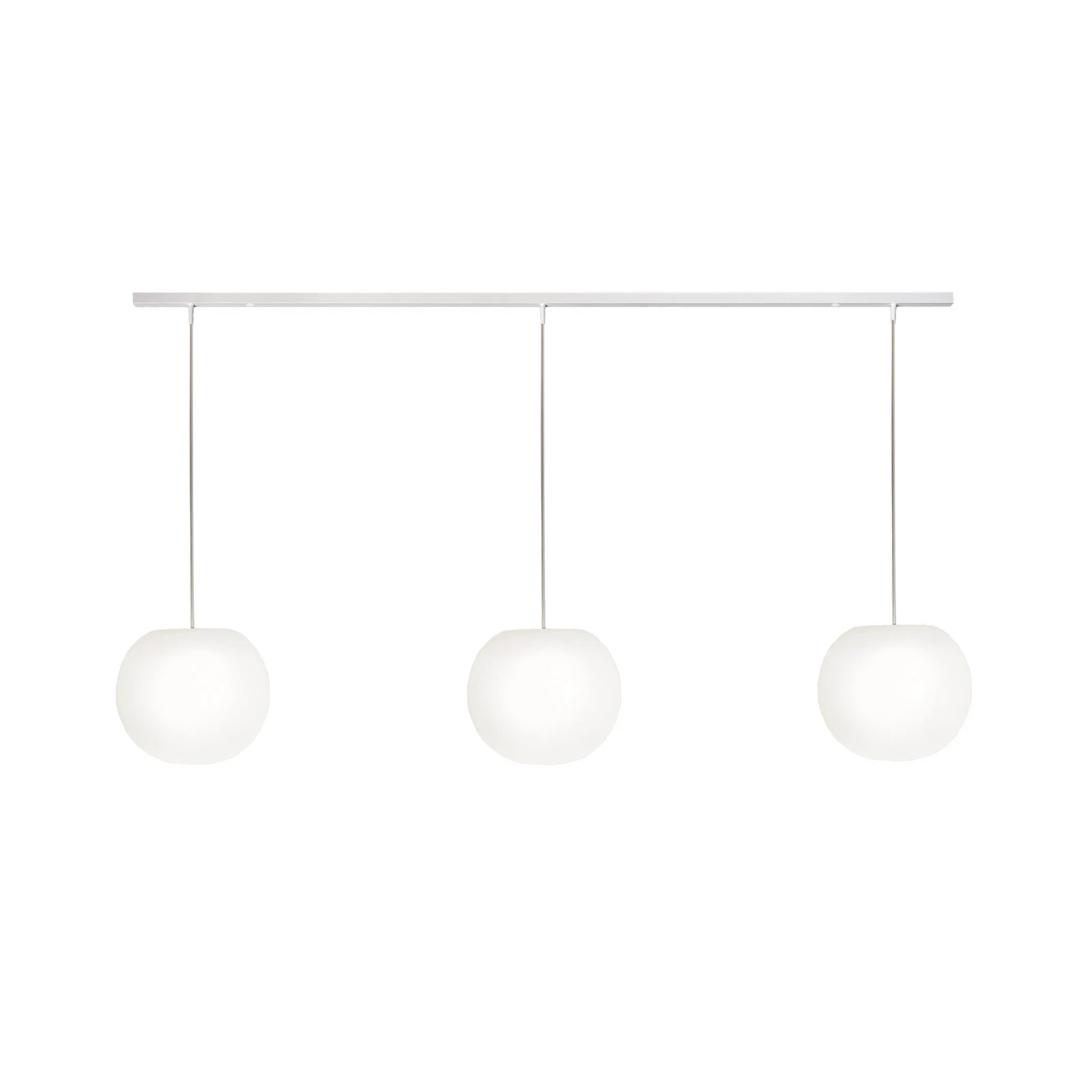 Casablanca piekaramā lampa Acai, balta, gara, 3 spuldzes, Ø 26 cm, E27