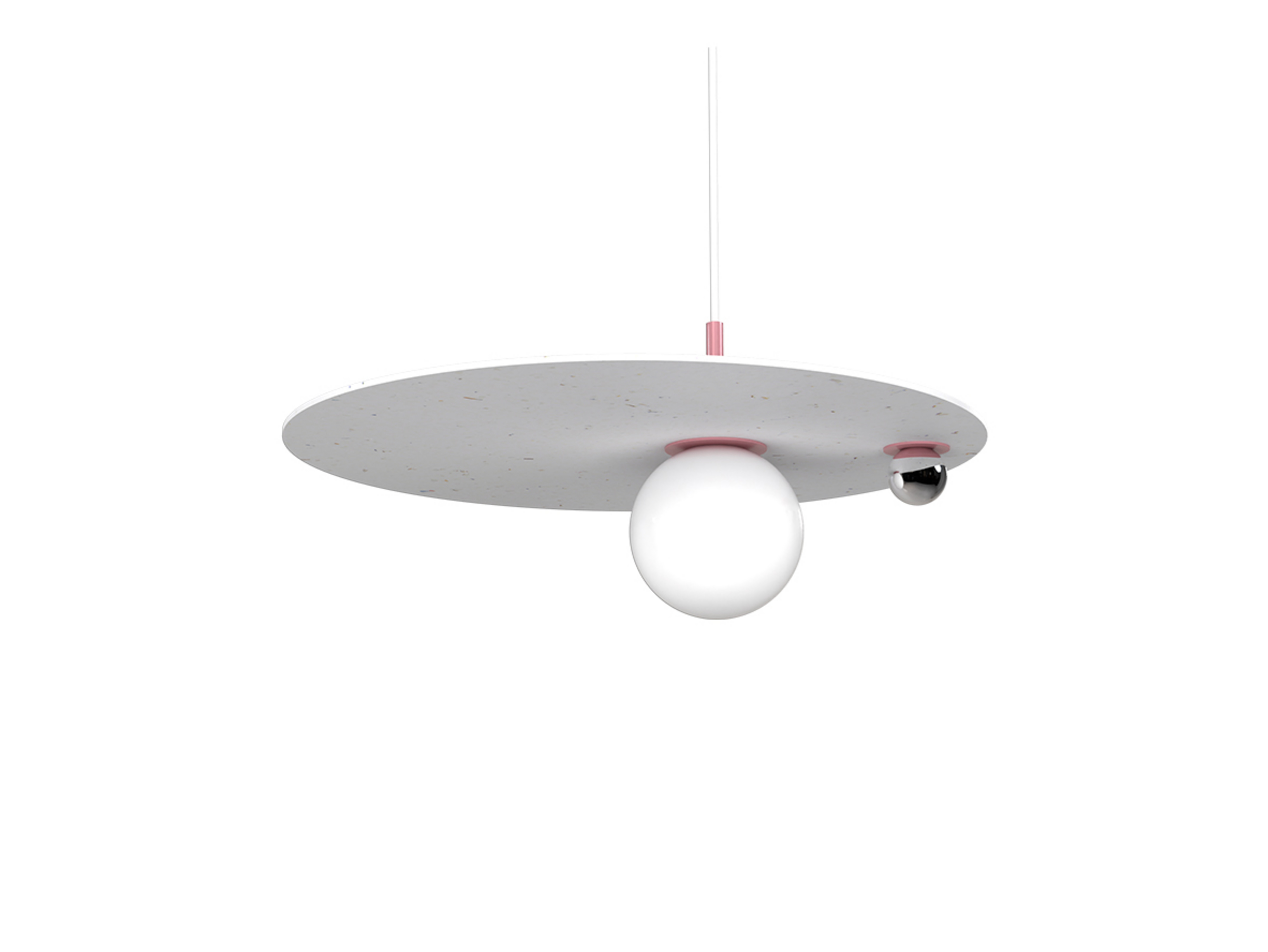 Pluto Big Pendelleuchte Bubblegum Pink - Swedish Ninja