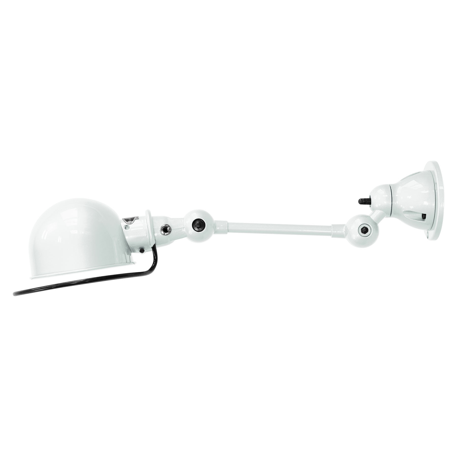 Jieldé Loft D2501 elastyczna lampa ścienna, biała