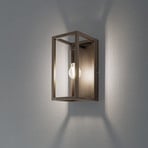 Wandleuchte Frame, titan-goldfarben, Höhe 30 cm, Stahl