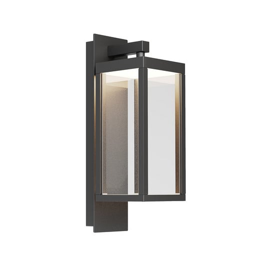 Ferdinand kinkiet zewnętrzny LED, szary, metal, 38 cm - Lucande