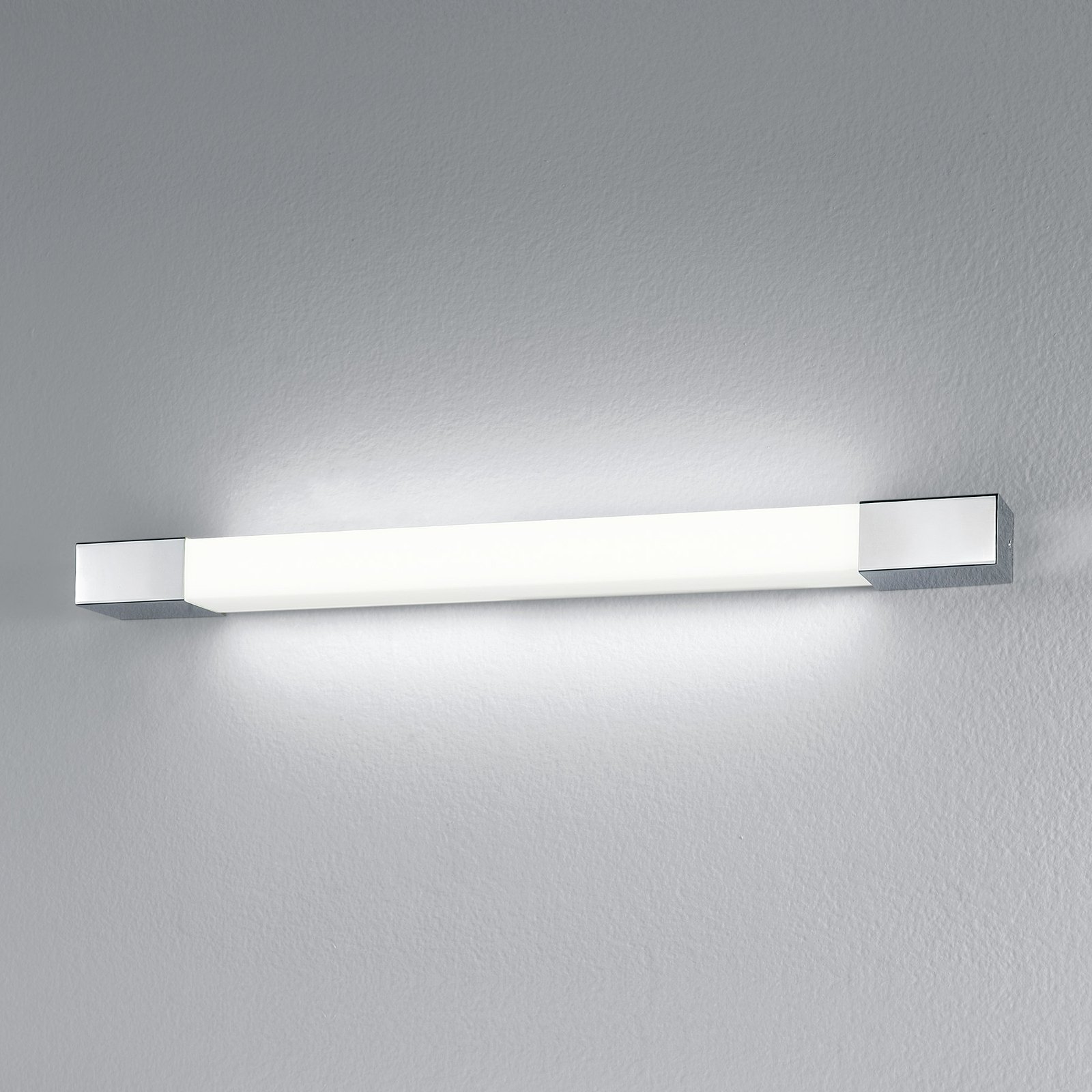Egger DLS LED-Wandleuchte Supreme, stahlfarben