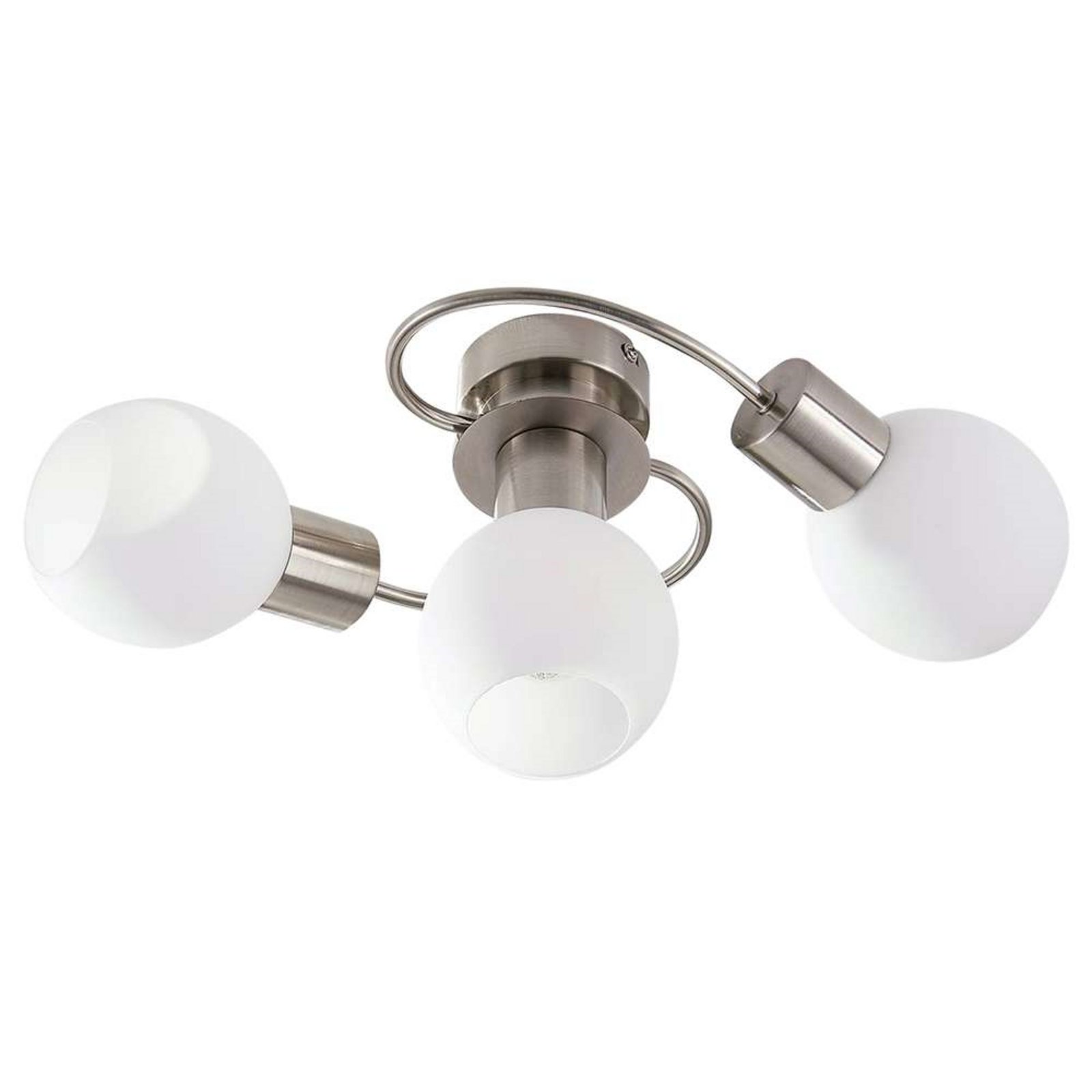 Ciala 3 Plafonieră White/Nickel - Lindby