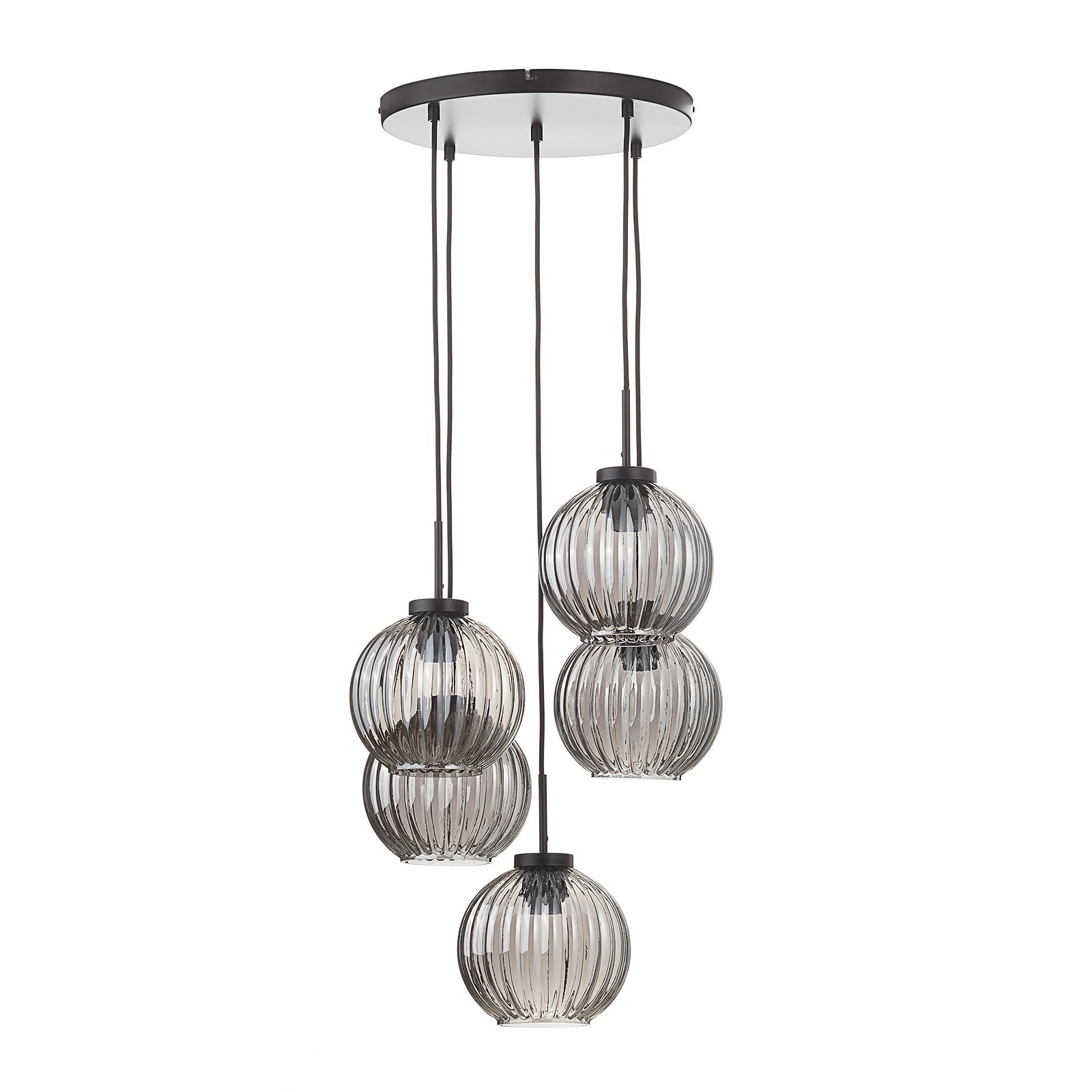 Zucca pendant light, 5-bulb