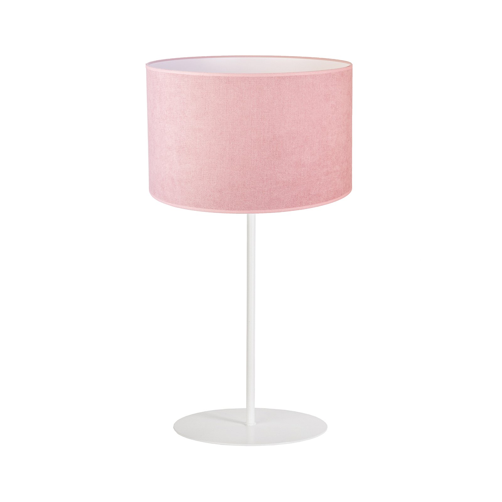Lampe à poser Pastell Roller H 50cm rose
