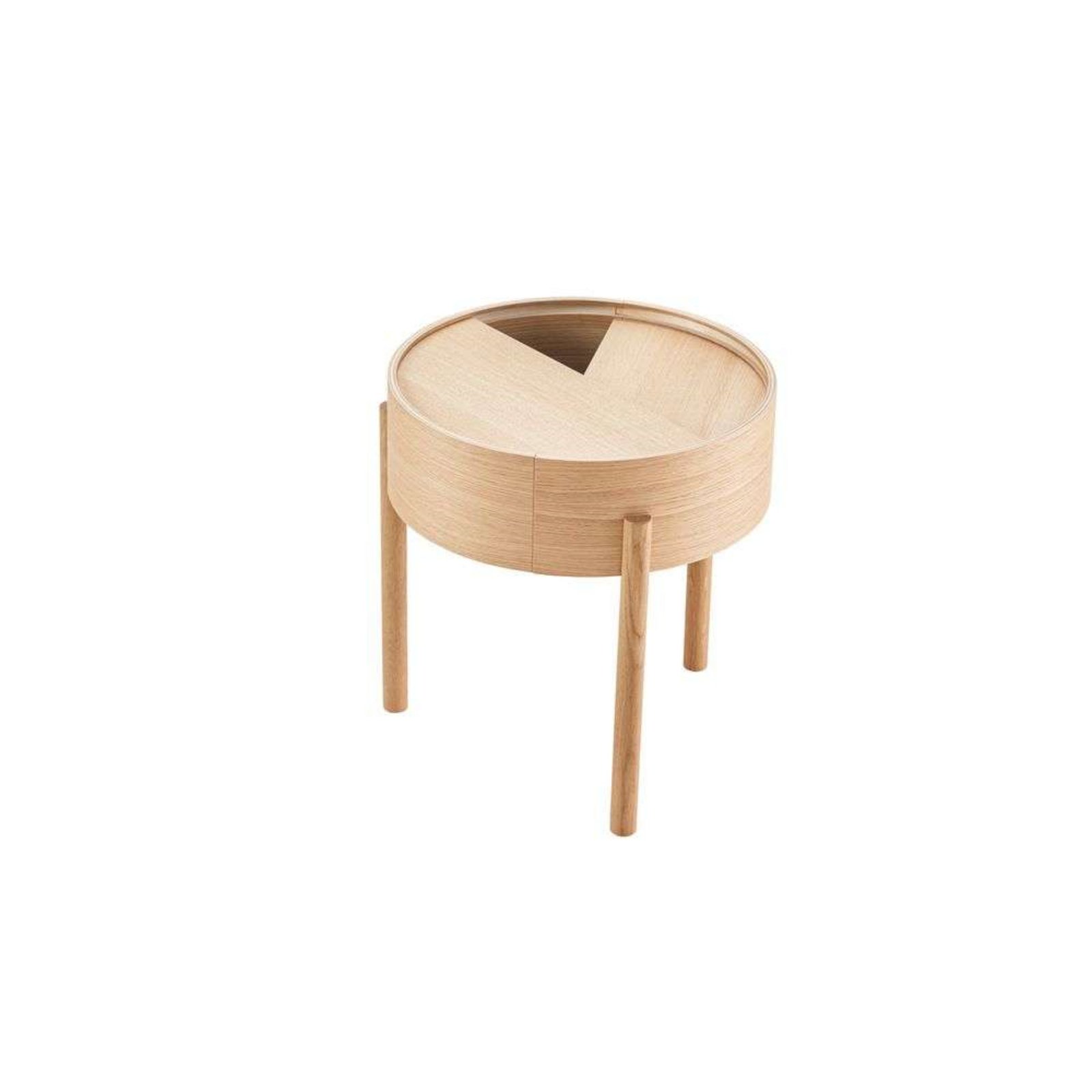 Arc Side Table Oiled Oak - Woud