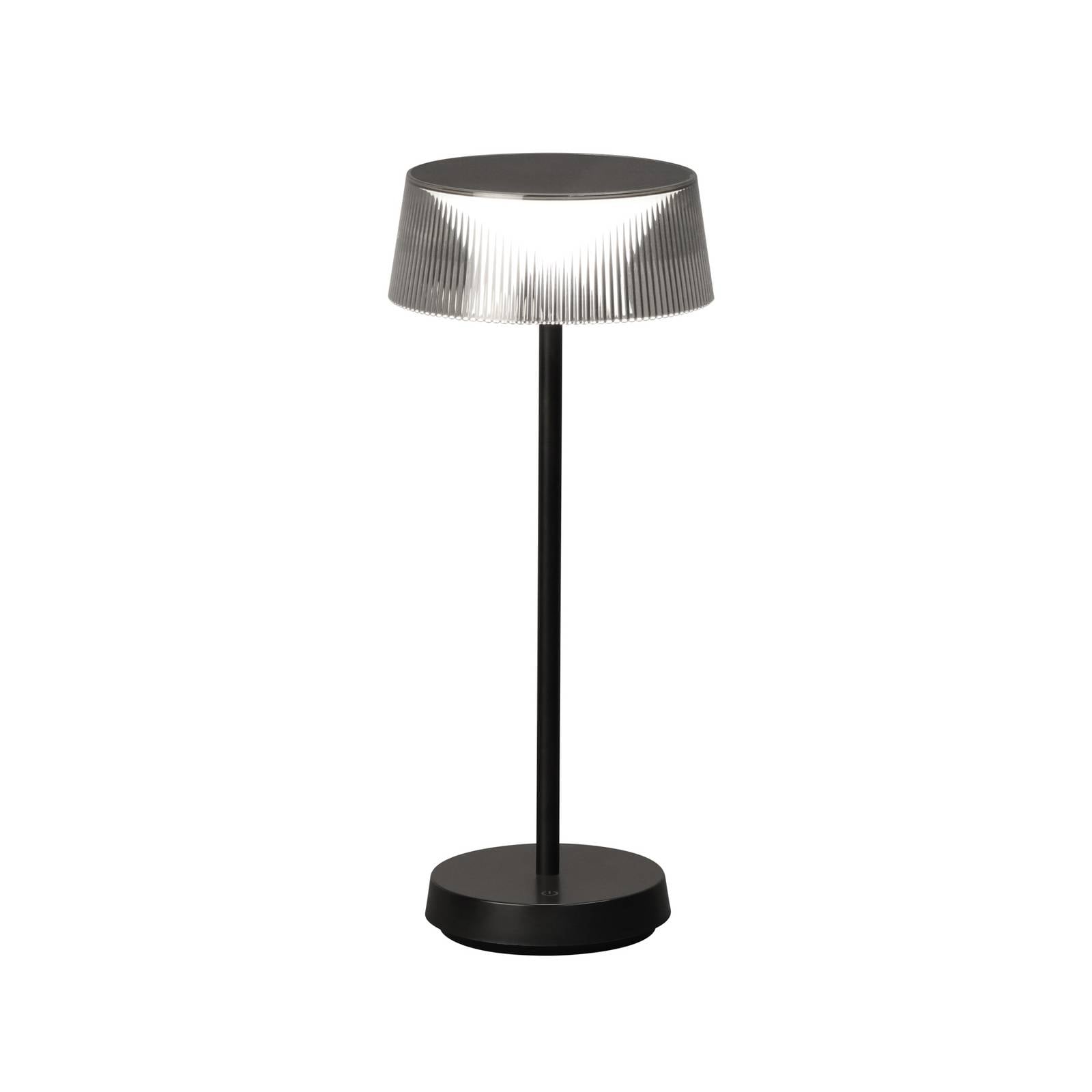 Schöner Wohnen LED-Akku-Tischleuchte Torre, IP44, Dimmer