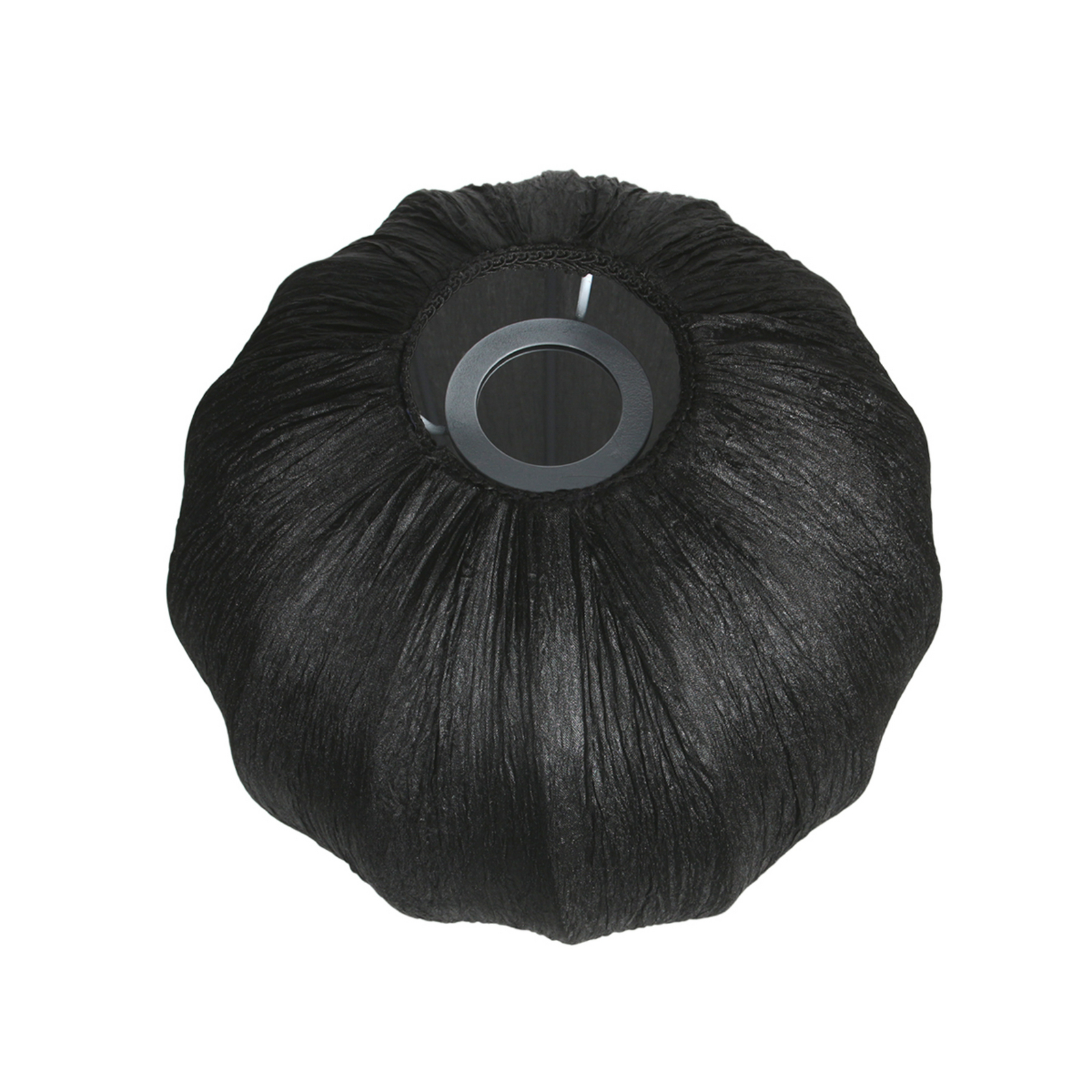 Lampa de masă Bloeba, negru, Ø 25 cm, in/metal