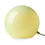 Lampe à poser CANDY, olive, Ø 20 cm, verre, E14 - Halo Design