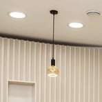 SEGULA Hängeleuchte Alix Wave, E27, Abhängung 200 cm