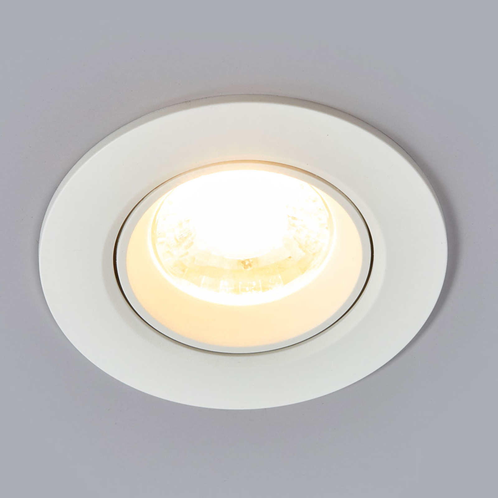 Spot encastrable LED blanc Quentin, 9 W