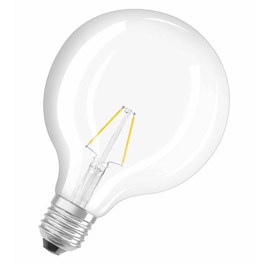 Bombilla LED globo E27 2,5W 827 retrofit