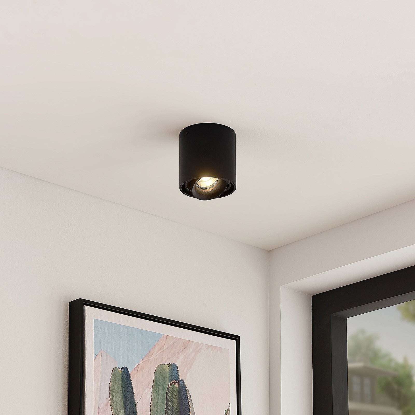 Walza Ceiling Lamp Black - Arcchio