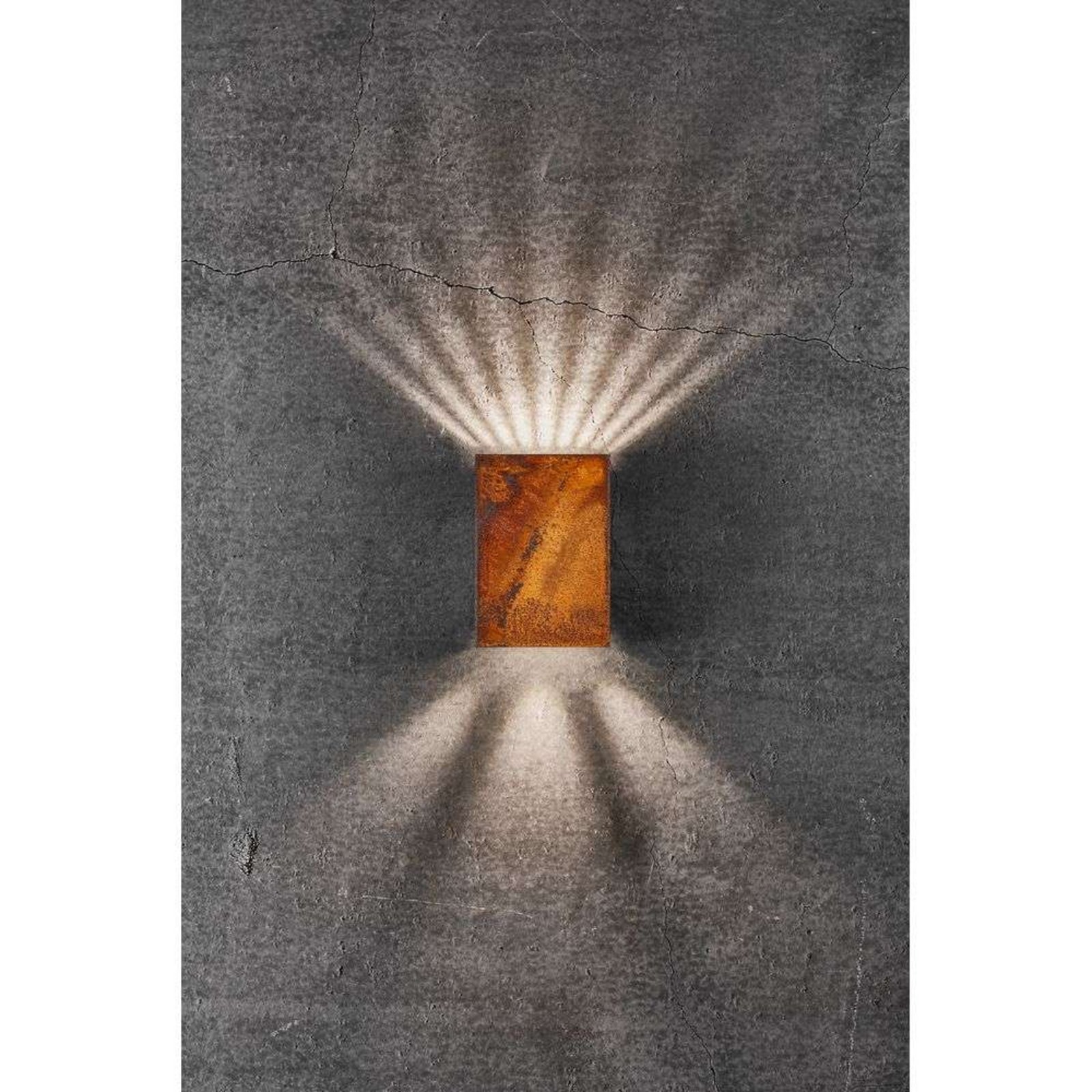 Fold 10 LED Aplique de Pared Corten - Nordlux