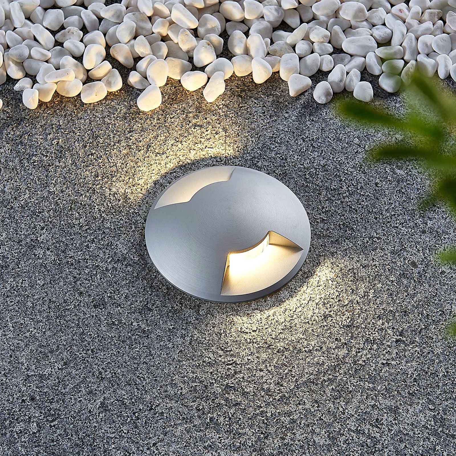 Bartosz Reflektor Sufitowy Wpuszczany Titanium - Lucande