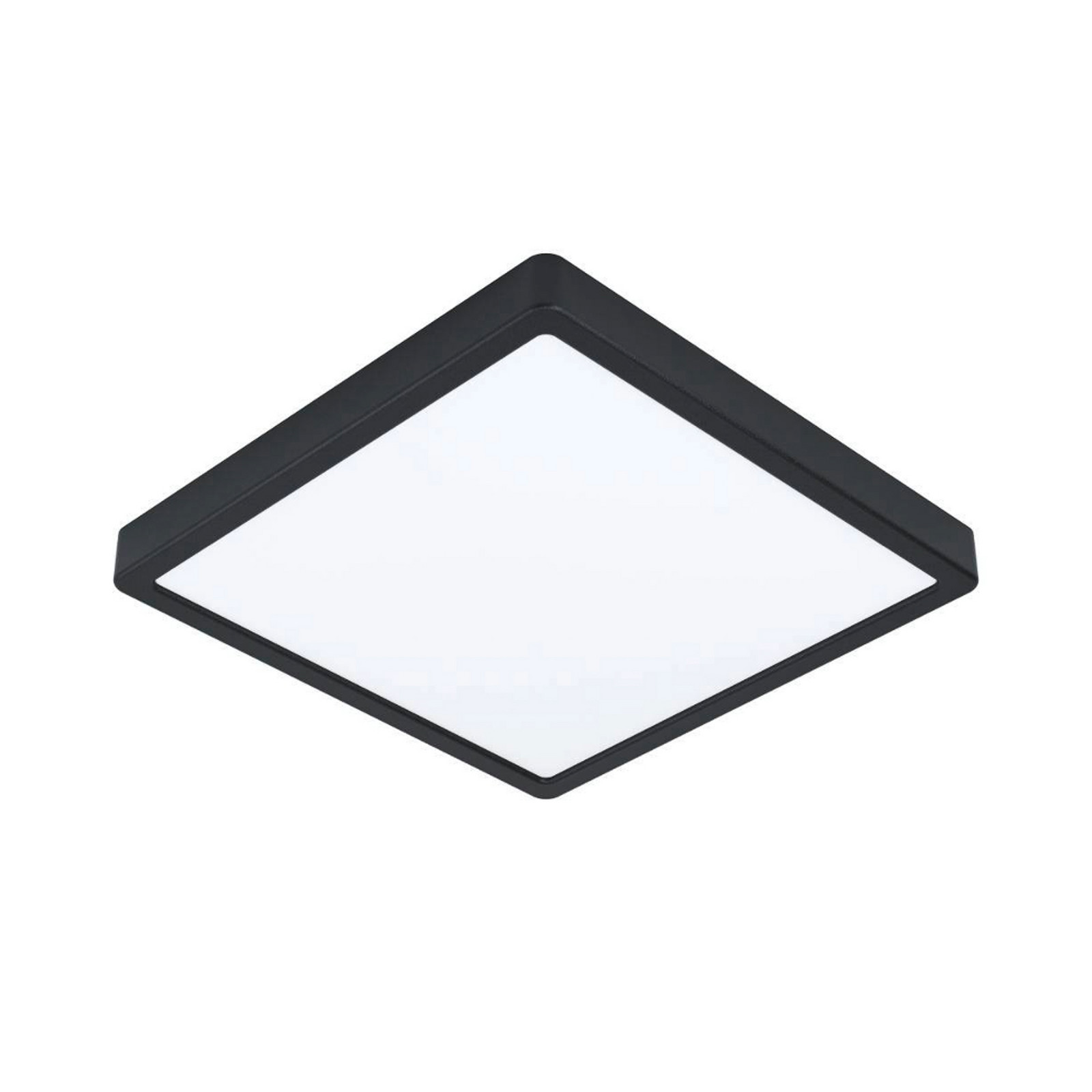 Plafonieră cu LED Fueva 5 IP20 negru 285x285 cm