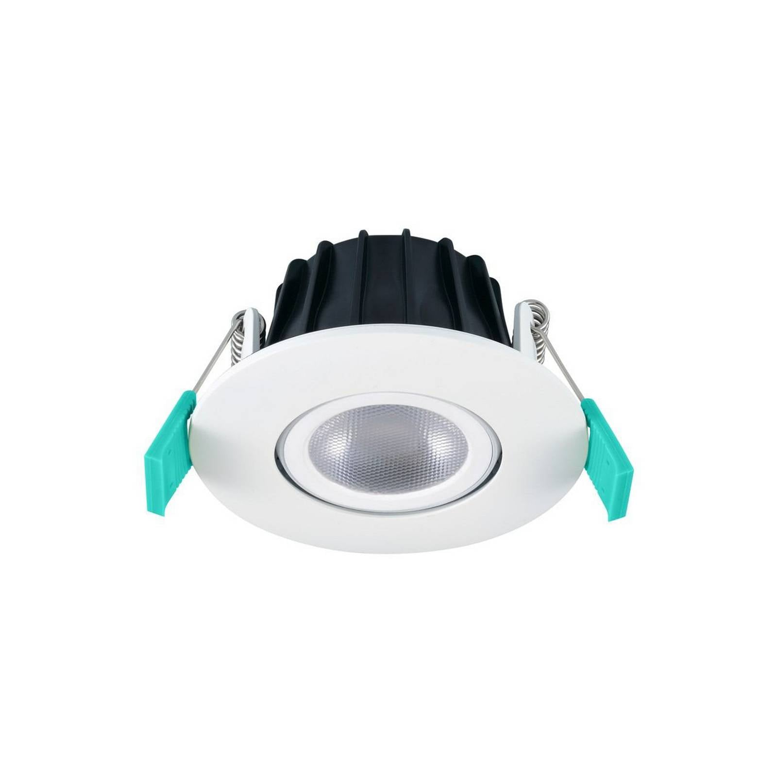 Sylvania Einbauleuchte Obico 68, weiß, IP65, CCT, dimmbar