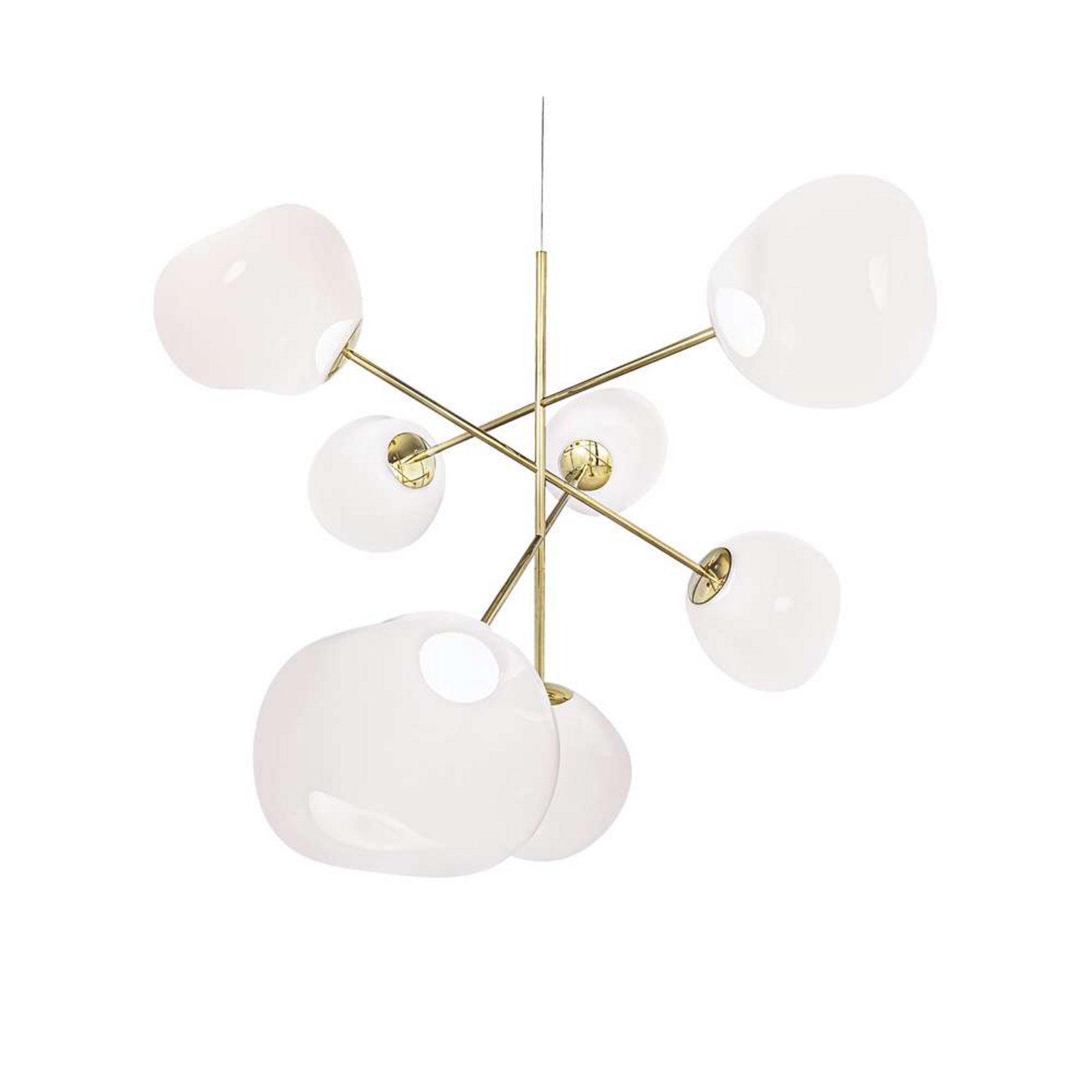 Melt Plafoniere Large Opal/Gold - Tom Dixon